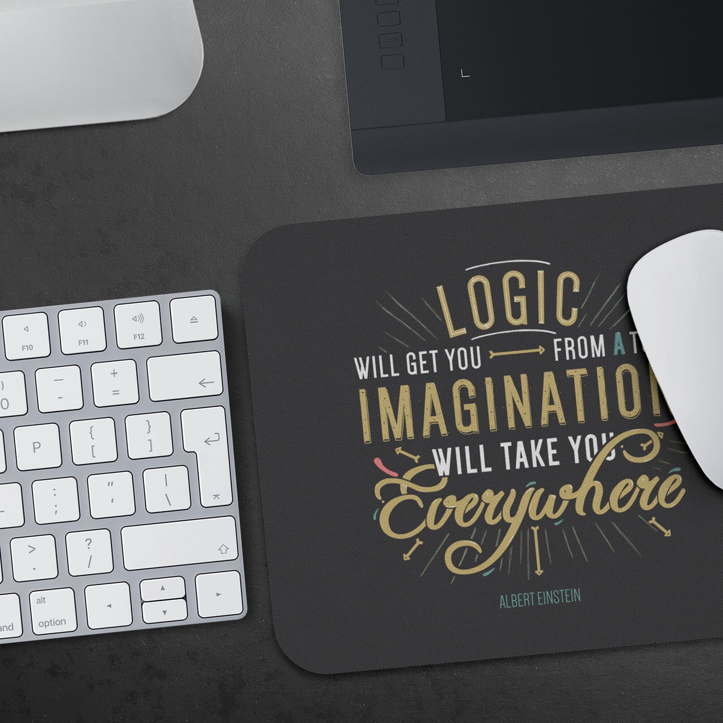 Albert Einstein Mousepad