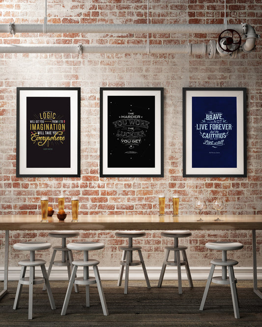 Beautiful motivational posters, Albert Einstein, inspirational poster,