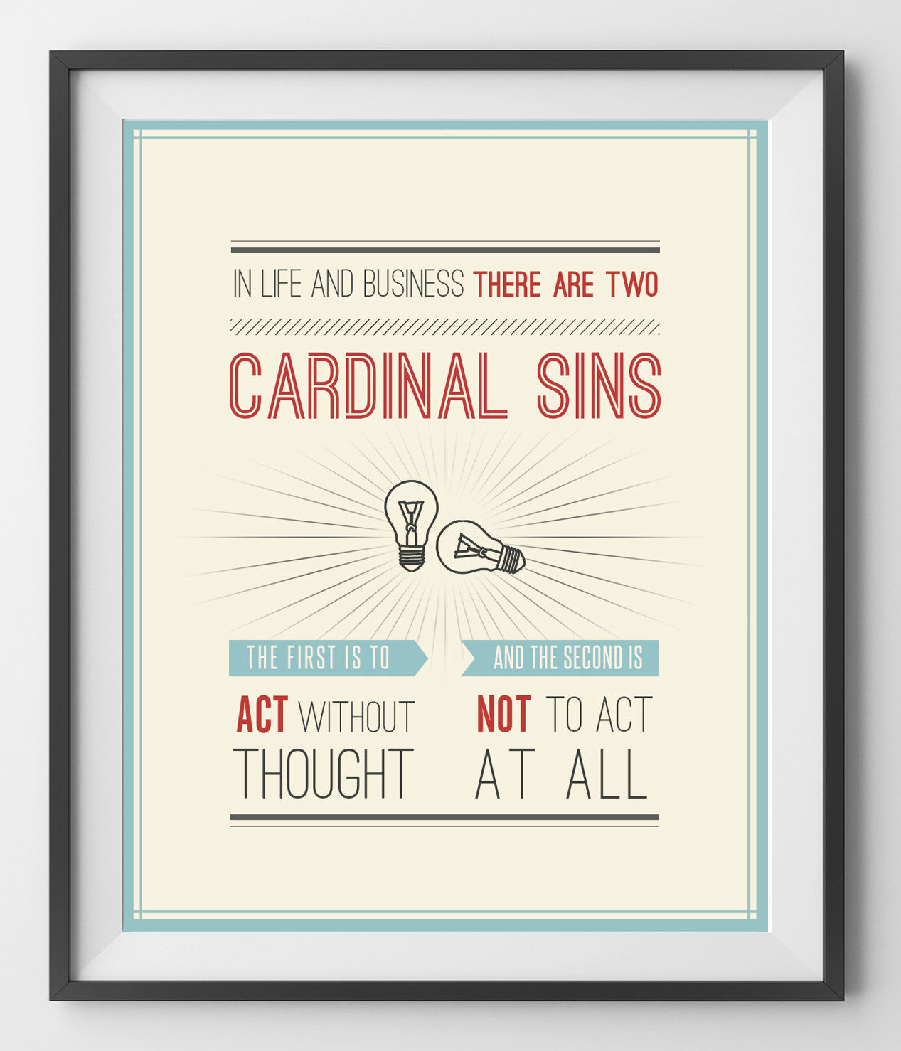 TWO CARDINAL SINS – QUOTATIUM