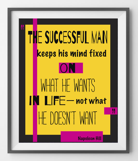 The successful man - QUOTATIUM - 1