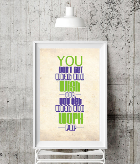 You don't get what you wish for - QUOTATIUM - 1