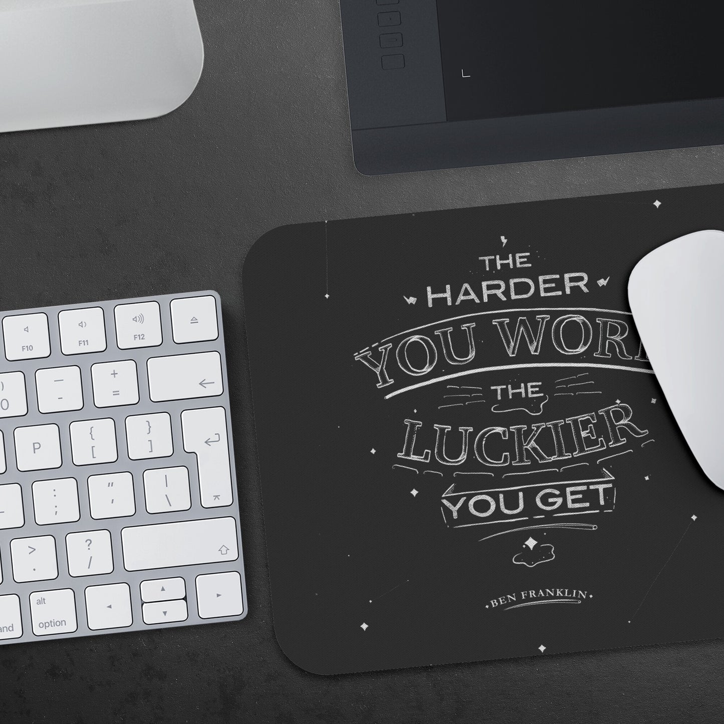The harder you work the luckier you get