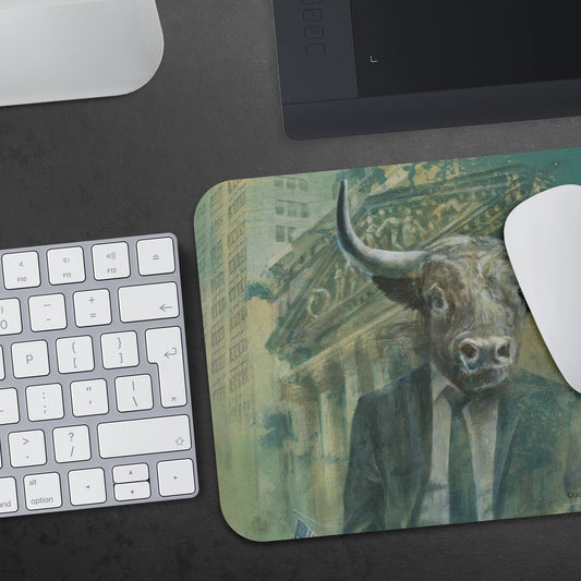 Wall Street Bull Mousepad