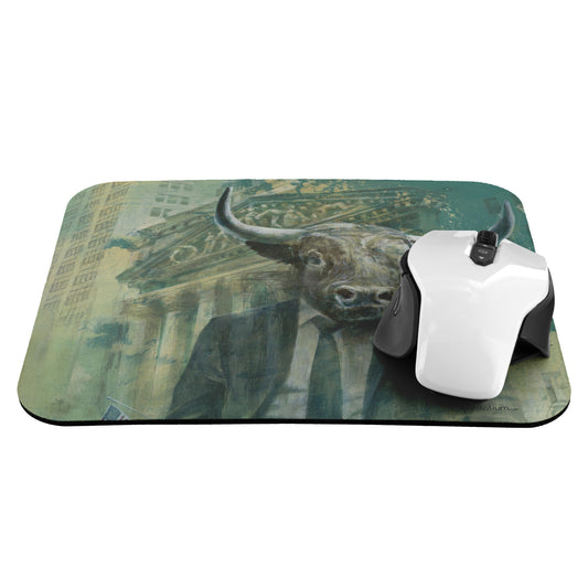 Wall Street Bull Mousepad