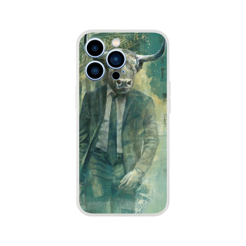 Wall St Bull Phone Case