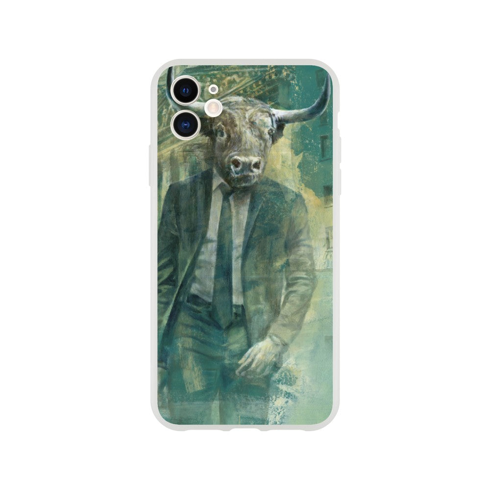Wall St Bull Phone Case