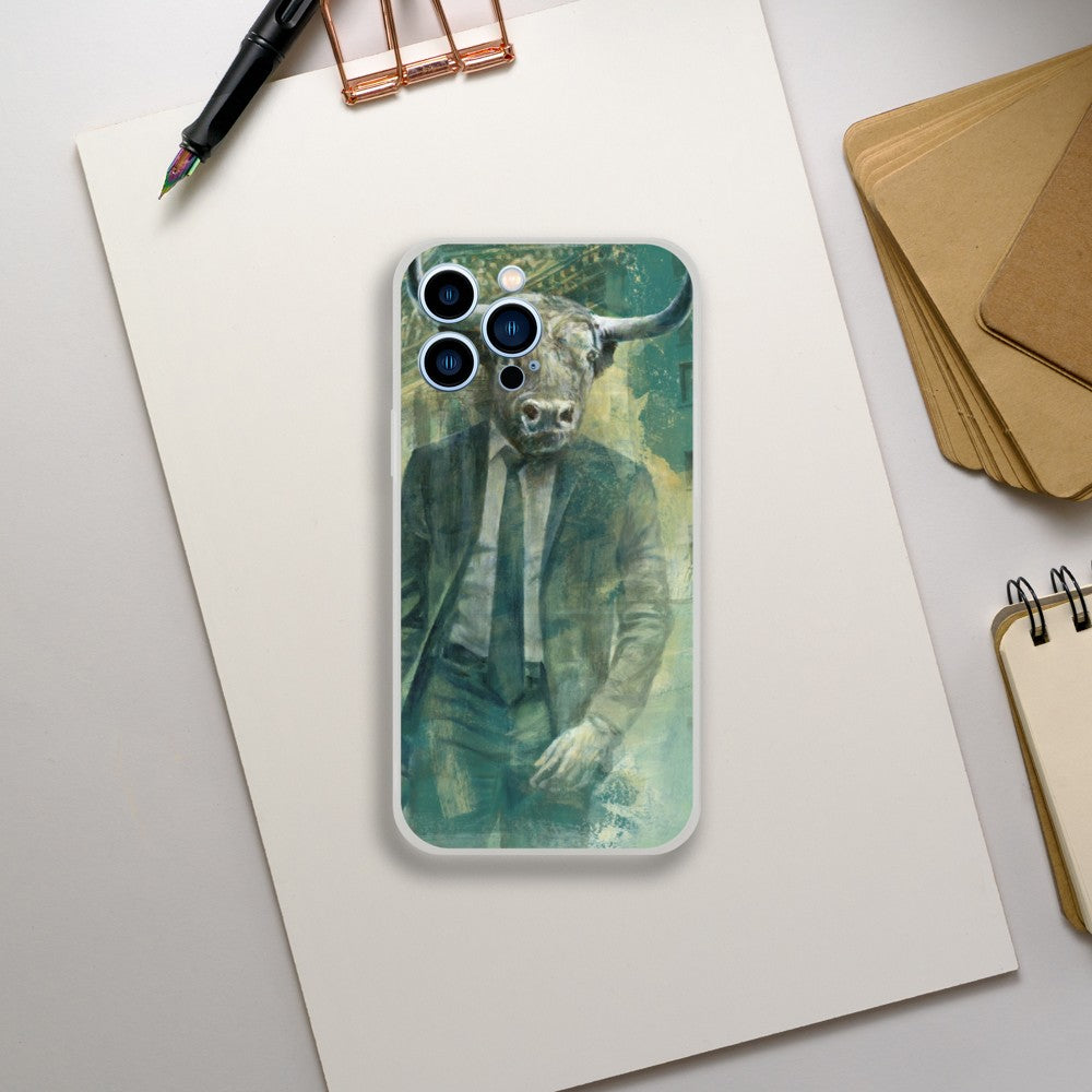 Wall St Bull Phone Case