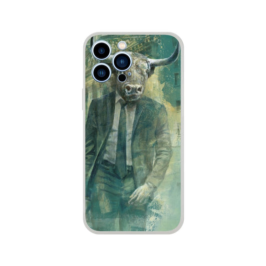 Wall St Bull Phone Case