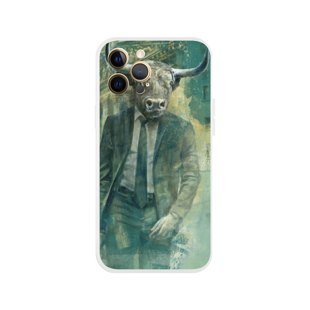 Wall St Bull Phone Case