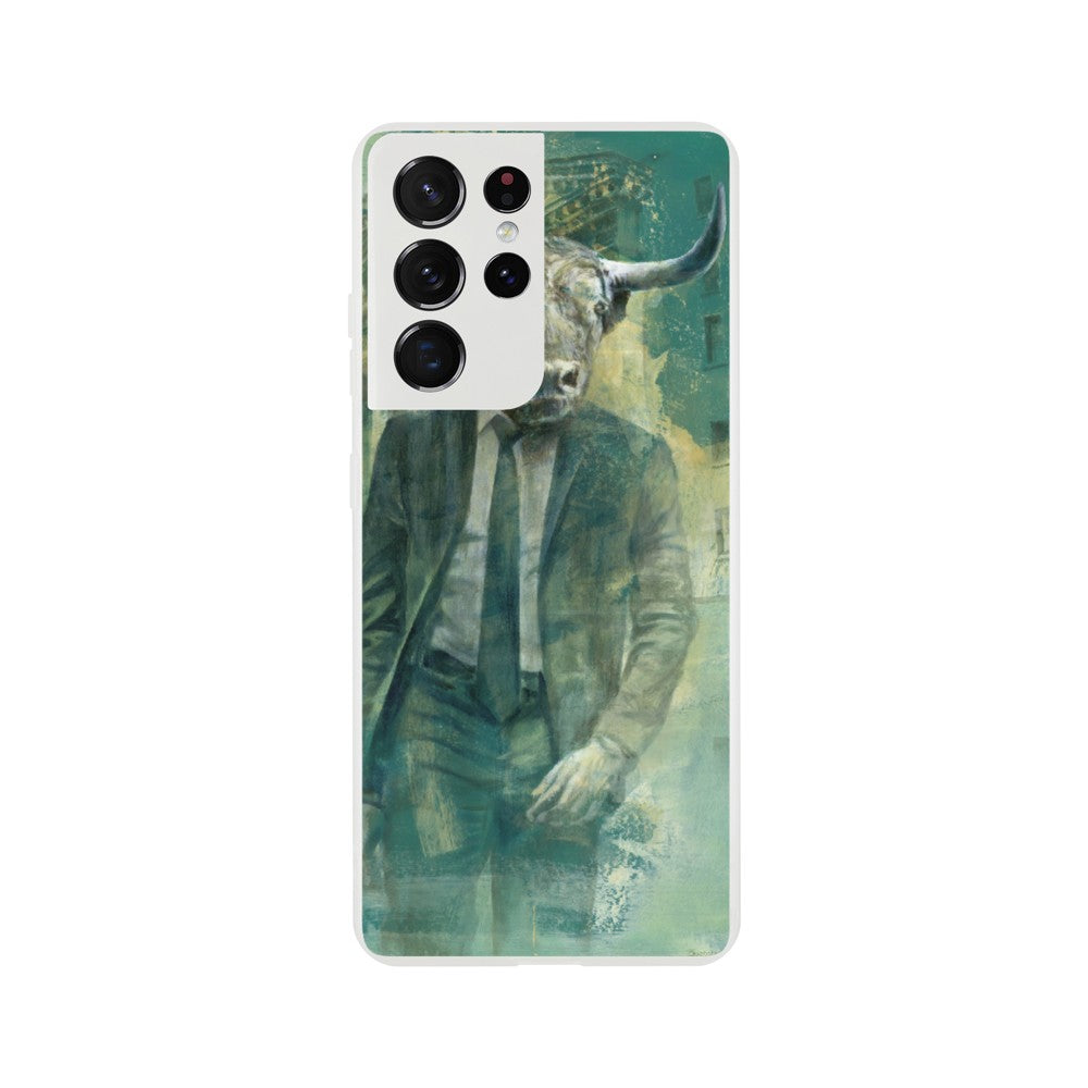 Wall St Bull Phone Case