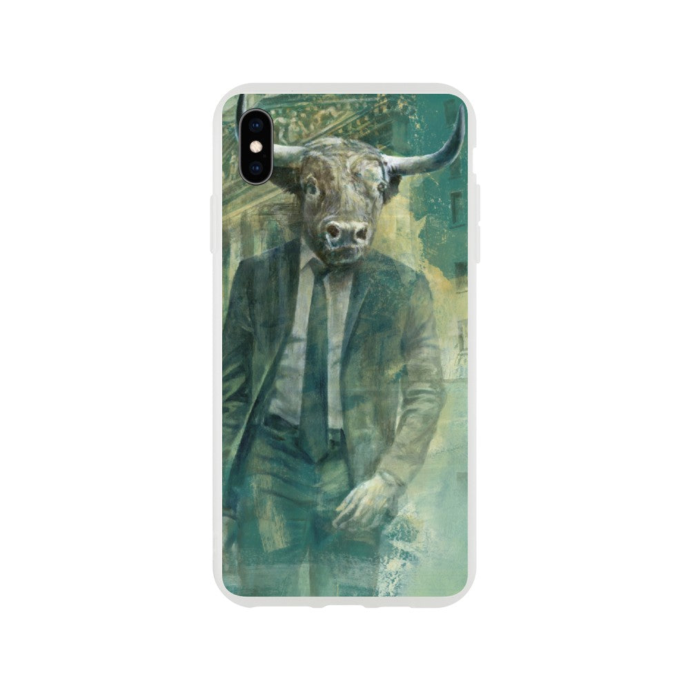 Wall St Bull Phone Case