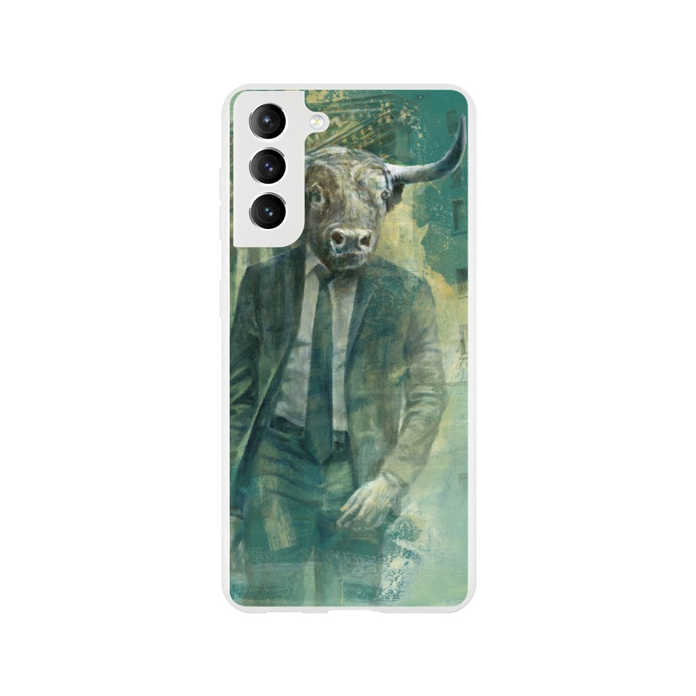 Wall St Bull Phone Case