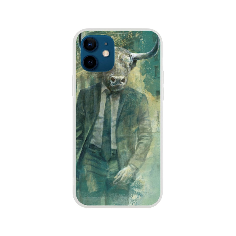 Wall St Bull Phone Case