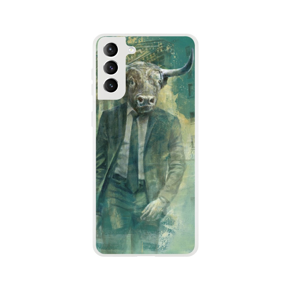 Wall St Bull Phone Case