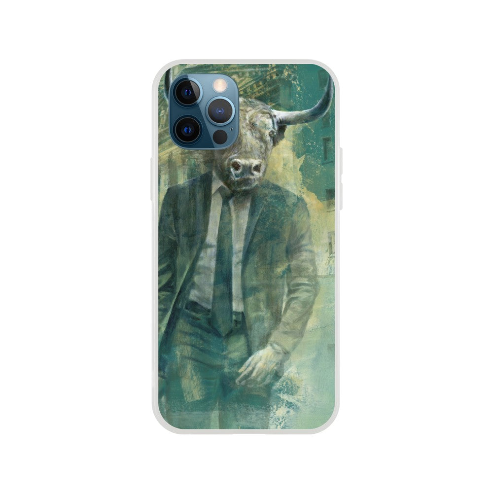 Wall St Bull Phone Case