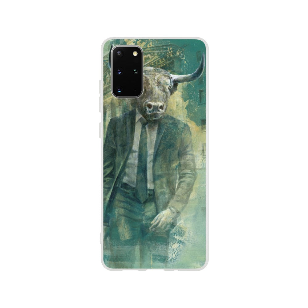 Wall St Bull Phone Case