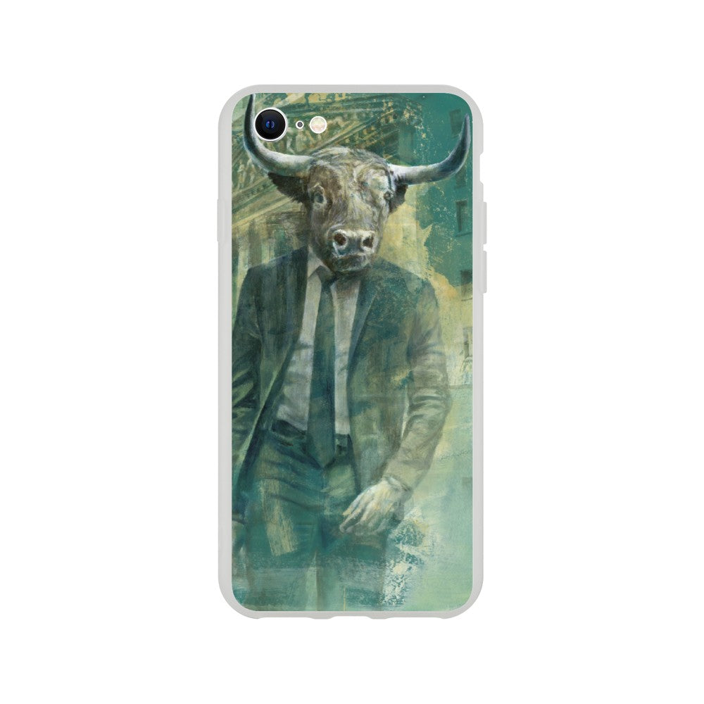 Wall St Bull Phone Case