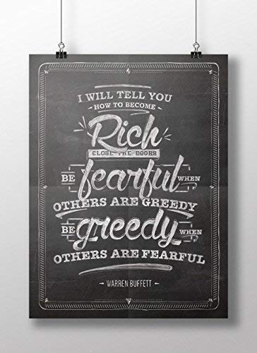 warren buffett poster