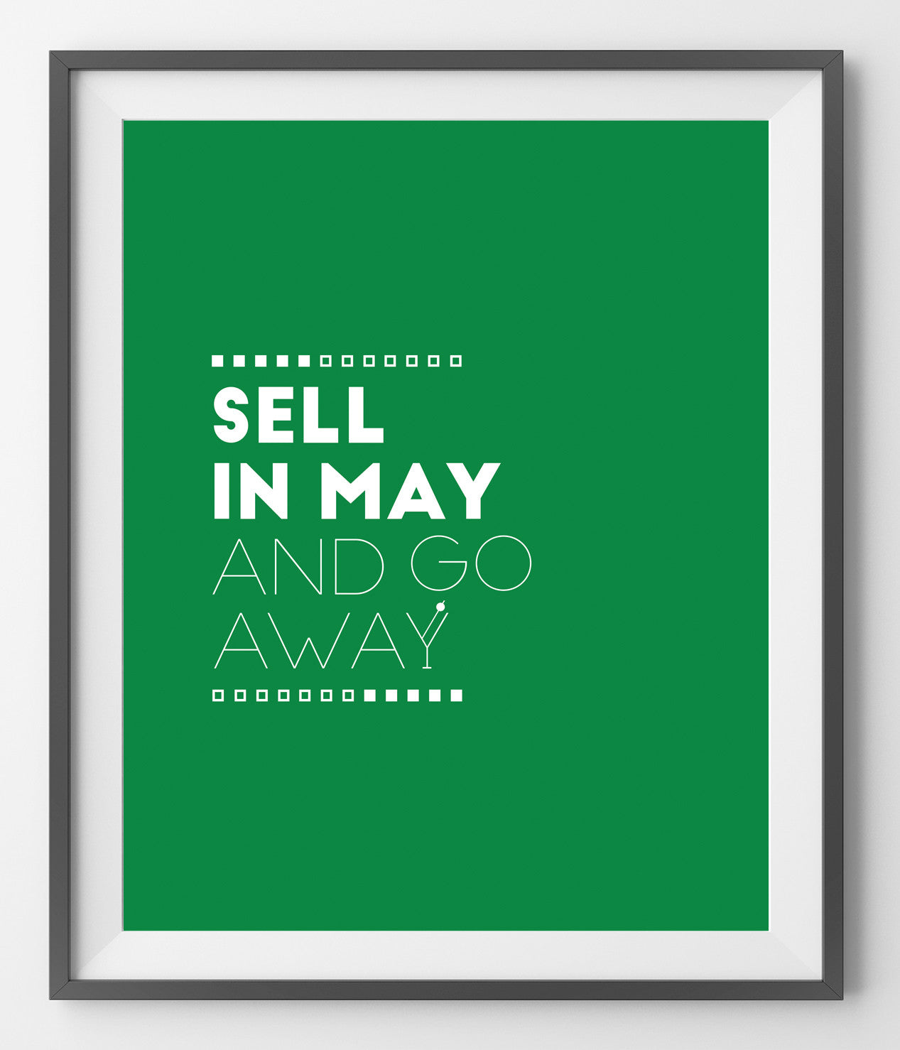 Sell in May and go away - QUOTATIUM - 1