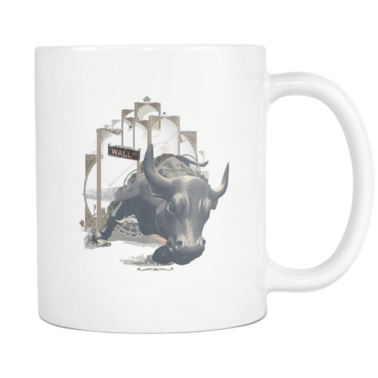 Charging Bull Mug