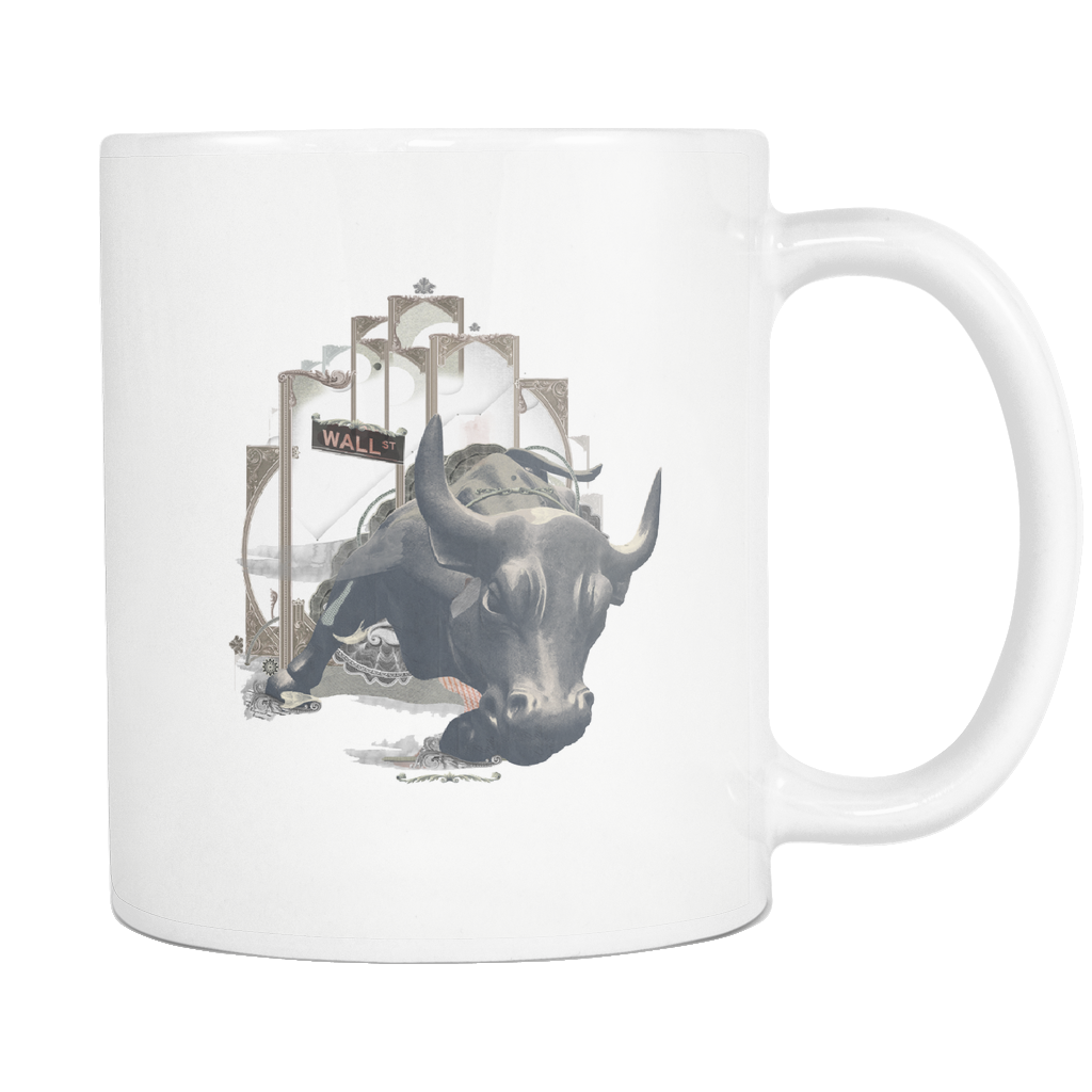 Charging Bull Mug